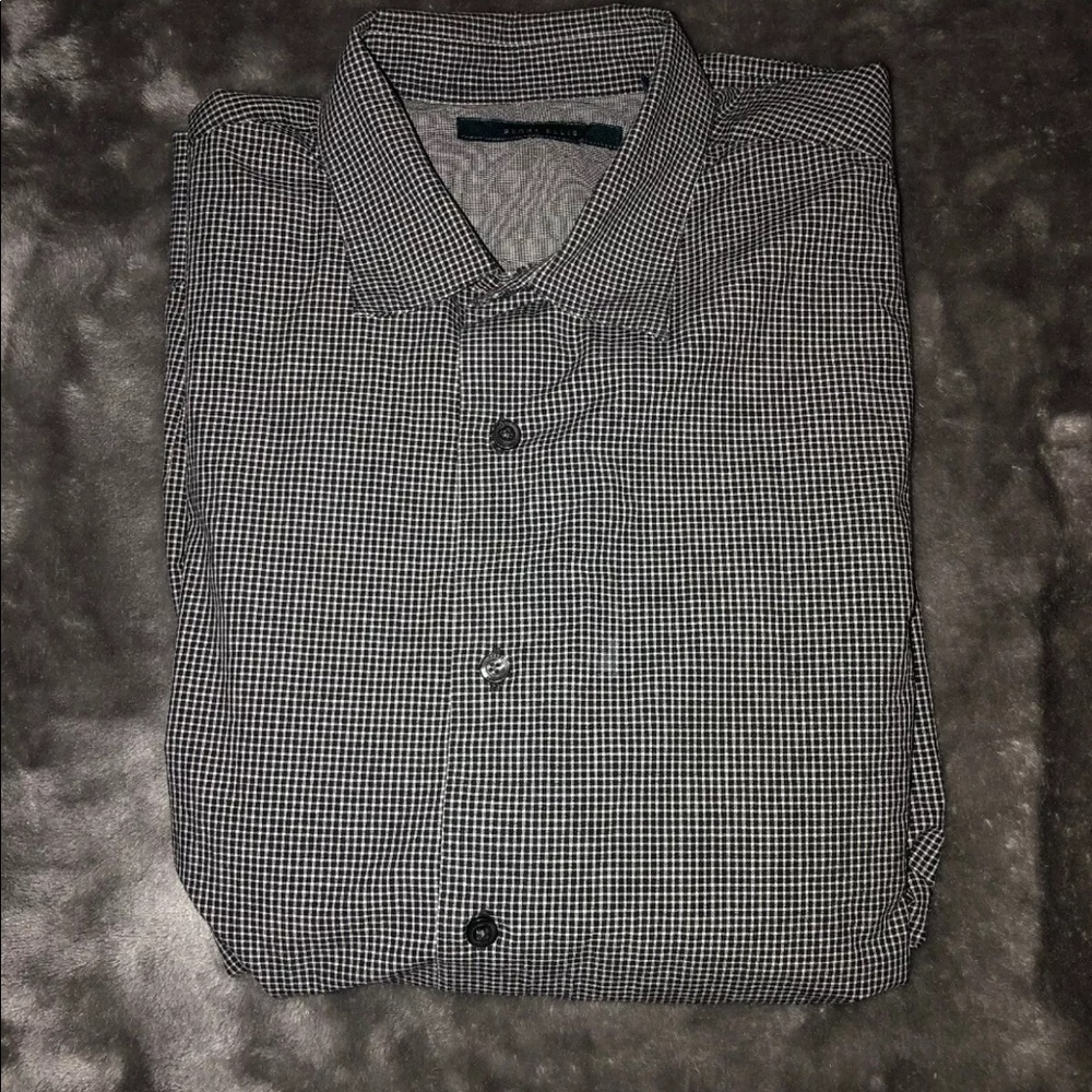Mens Perry Ellis Dress Shirt Large